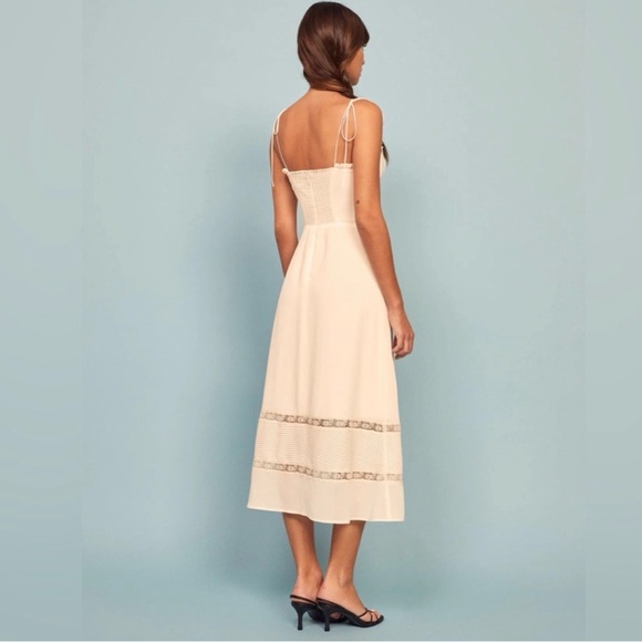 Reformation Ronan Dress - Ivory - Picture 5 of 6